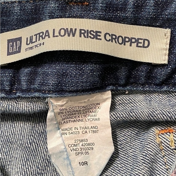WOMENS GAP Denim Crop Jeans - Picture 3 of 5